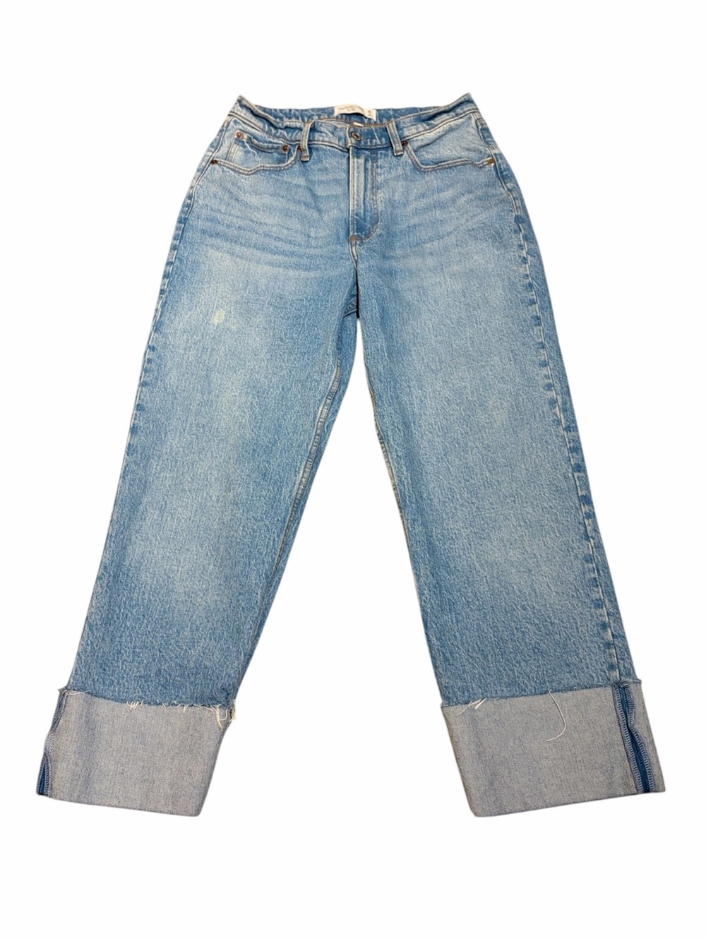 Abercrombie baggy midrise curve love Size 28/6